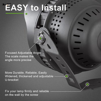 LED Stadium Waterproof Light 600W 84000 Lumen IP65 Modern Style for Outdoor Flood Lighting