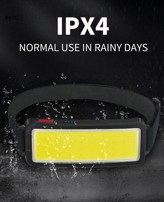 USB Rechargeable COB Headlamp with 50000 Hours Working Time Lightweight and Bright
