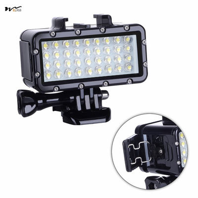 Waterproof LED Video Light High Power Dimmable Fill Night Light for Diving Underwater