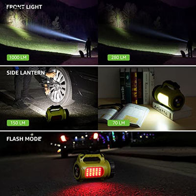 Modern Style 1000 Lumen Rechargeable Camping Lantern with 5 Modes and Waterproof Design