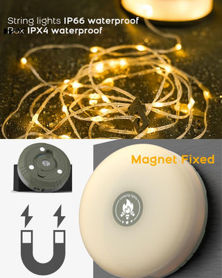 32.8ft Camping String Lights Waterproof Outdoor Lights for Camping Essentials 2-