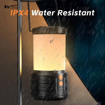 Water Resistant LED Rechargeable Camping Lantern 4000 mAh Capacity 3 Lighting Modes 2-