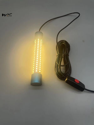 2V LED Fish Tank Lamp Luring Fish Lights in Yellow/White/Blue/Green 1500nm Wavelength 3-