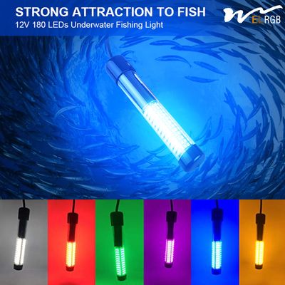 50000 Hours Lifespan 12V LED Underwater Squid Fishing Lamp for Sea Fishing