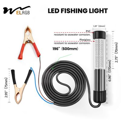 50000 Hours Lifespan 12V LED Underwater Squid Fishing Lamp for Sea Fishing