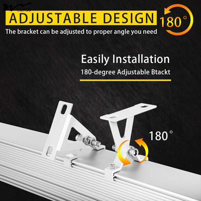 24W Linear Bar Light Dimmable 24V DC Outdoor Wall Washer IP65 Waterproof 2 Warm White