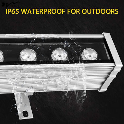 24W Linear Bar Light Dimmable 24V DC Outdoor Wall Washer IP65 Waterproof 2 Warm White