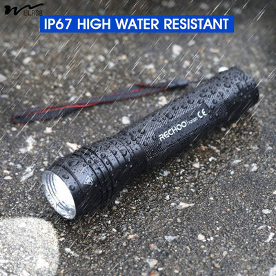 Emergency Lighting Solutions Powered LED Flashlight with 3 Modes and Zoomable Design