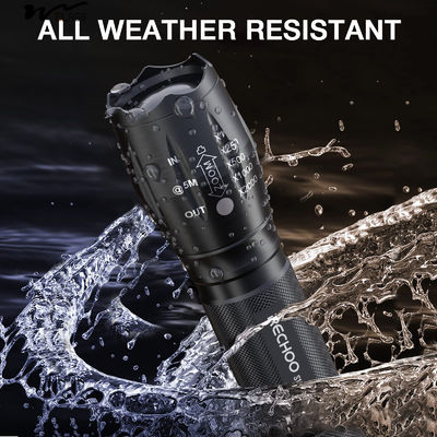 Tactical Flashlights 4 Pack High Lumens 5 Modes Waterproof Portable Pocket Flash Light