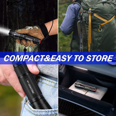 Tactical Flashlights 4 Pack High Lumens 5 Modes Waterproof Portable Pocket Flash Light