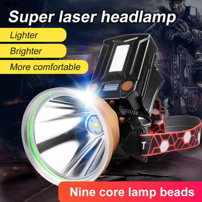 Green Red Headlamp for Fishing Super Bright Rechargeable Waterproof Outdoor Spotlight