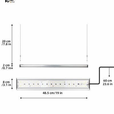 Kitchen Plants' Growth Essential Upgraded Full Spectrum Plant Light with 5000K 3000K