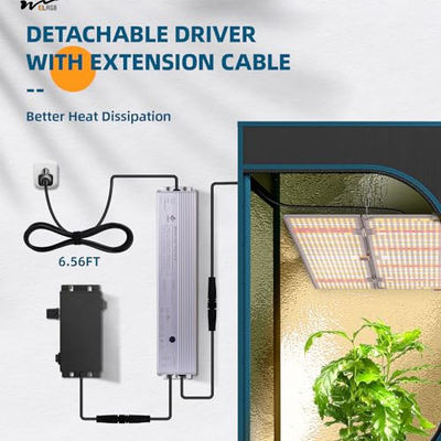 LED Plant Growth Light 480W BU4800 for Daisy Chain Dimmable Adjustable LEDs Grow Lights