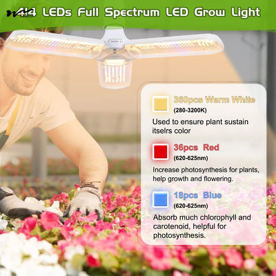 240 Volts Voltage 150W LED Plant Growth Light Bulb Full Spectrum for Indoor Plants