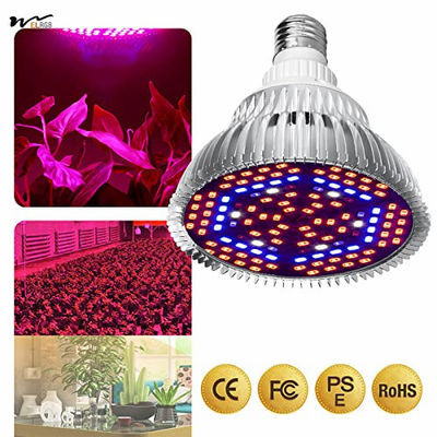 Indoor Plant Veg Flower Garden Greenhouse Succulent 50W Led Plant Lamp Full Spectrum with UV and IR