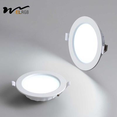 4000K Household Embedded Ceiling Lamp with Ultra-Thin Iron Hole and Smart Lighting LED