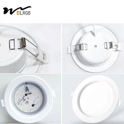 4000K Household Embedded Ceiling Lamp with Ultra-Thin Iron Hole and Smart Lighting LED
