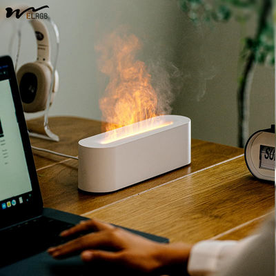Garden Essential Oil Diffuser 150ml Cool Mist Ultrasonic Humidifier for Fireplace Flame