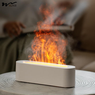 Garden Essential Oil Diffuser 150ml Cool Mist Ultrasonic Humidifier for Fireplace Flame