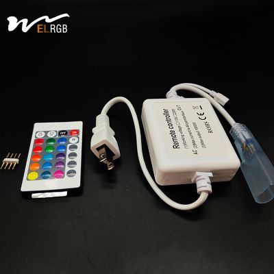 AC110V 220V Voltage Double-Row Circular RGB Light Strip Controller with Main Material