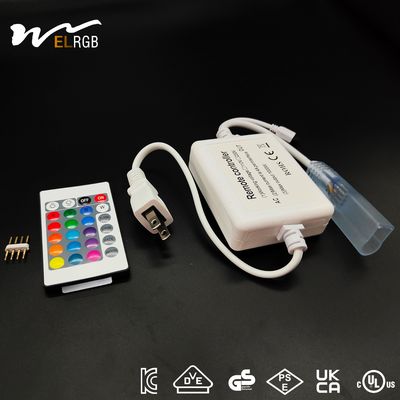 AC110V 220V Voltage Double-Row Circular RGB Light Strip Controller with Main Material