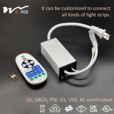 2024 Voltage LED Light Bar Dimmer Bluetooth APP Remote Control Monochrome LED Lamp Neon Lamp Controller with 2-