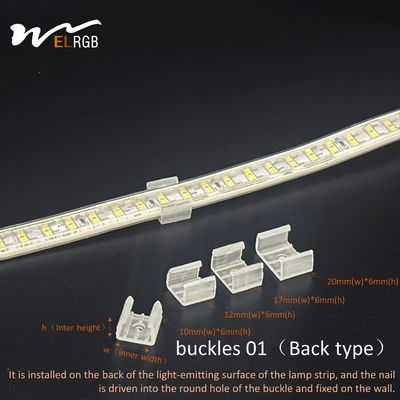 3014 5730 2835 5050 LED Light Strip Buckle Fixer Translucent Product Weight kg 0.01