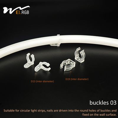 3014 5730 2835 5050 LED Light Strip Buckle Fixer Translucent Product Weight kg 0.01