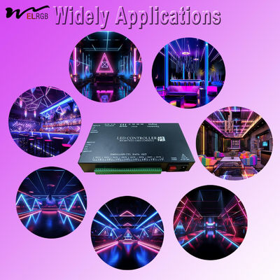 LitePro DLX Layout Supported K8-ARTNET LED Controller for 8192 Pixels and AC110V-220V