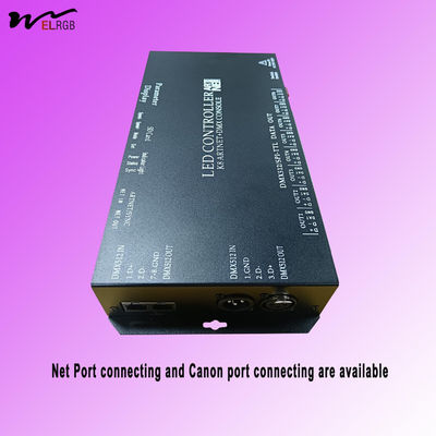 LitePro DLX Layout Supported K8-ARTNET LED Controller for 8192 Pixels and AC110V-220V