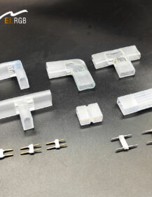 I L T Shape Connector 120V LED NEON, Adding a Section Perpendicular to the Main Run