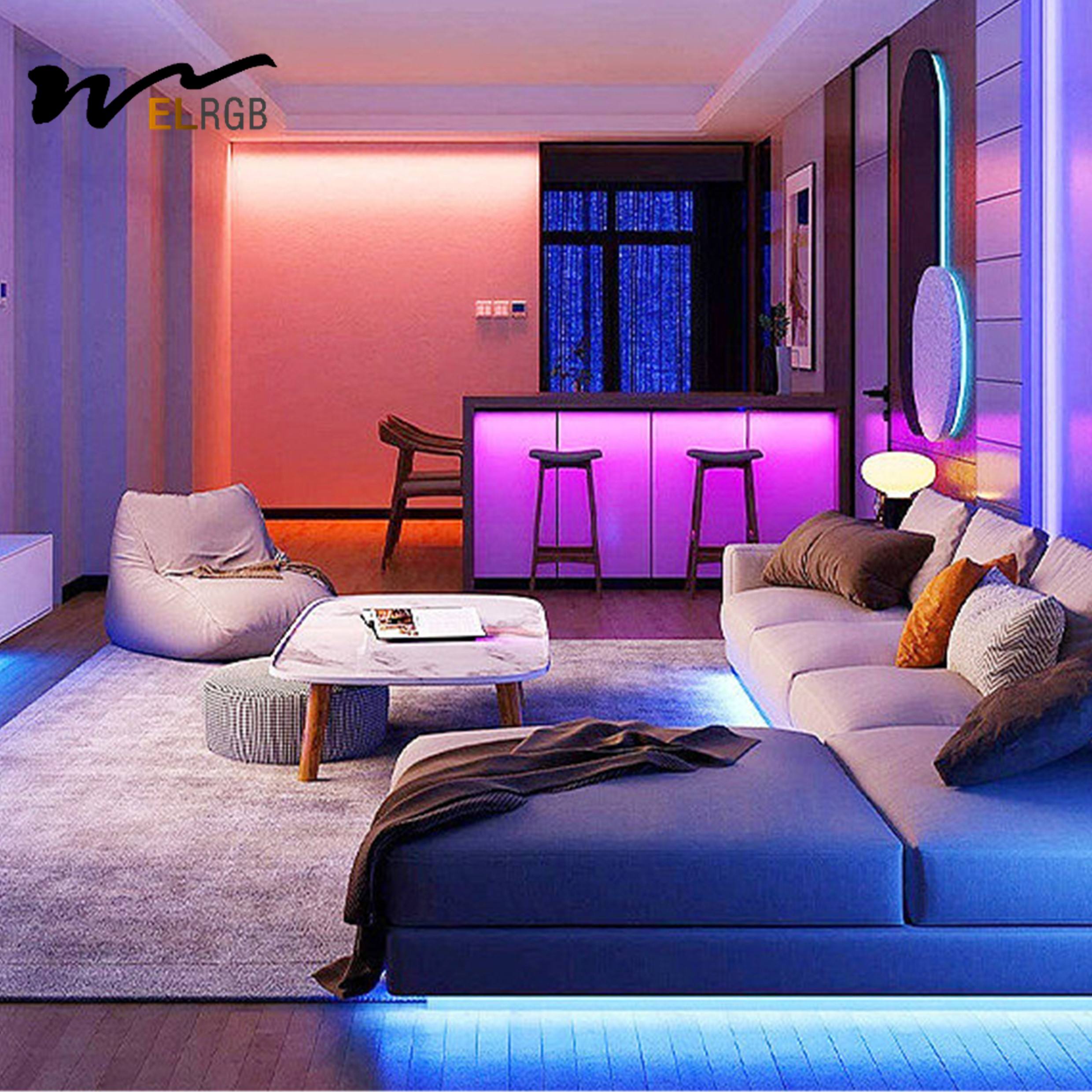 Led Strip 110V-220V Marquee Outdoor Watercolor LED Light Strip Colorful & Flashing Signboard Color-Changing Color Light Strip - Image 4