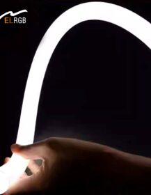 12V/24V LED Light Strip 360 Degree Circular Full Body Luminescence 16mm22mm Silicone Tube Sleeve Soft Light IP65 App Diameter